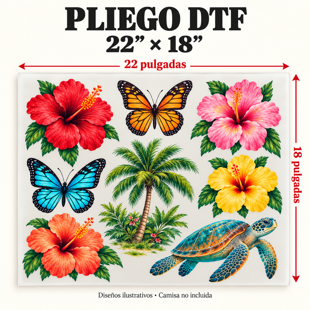 Yardas DTF personalizadas