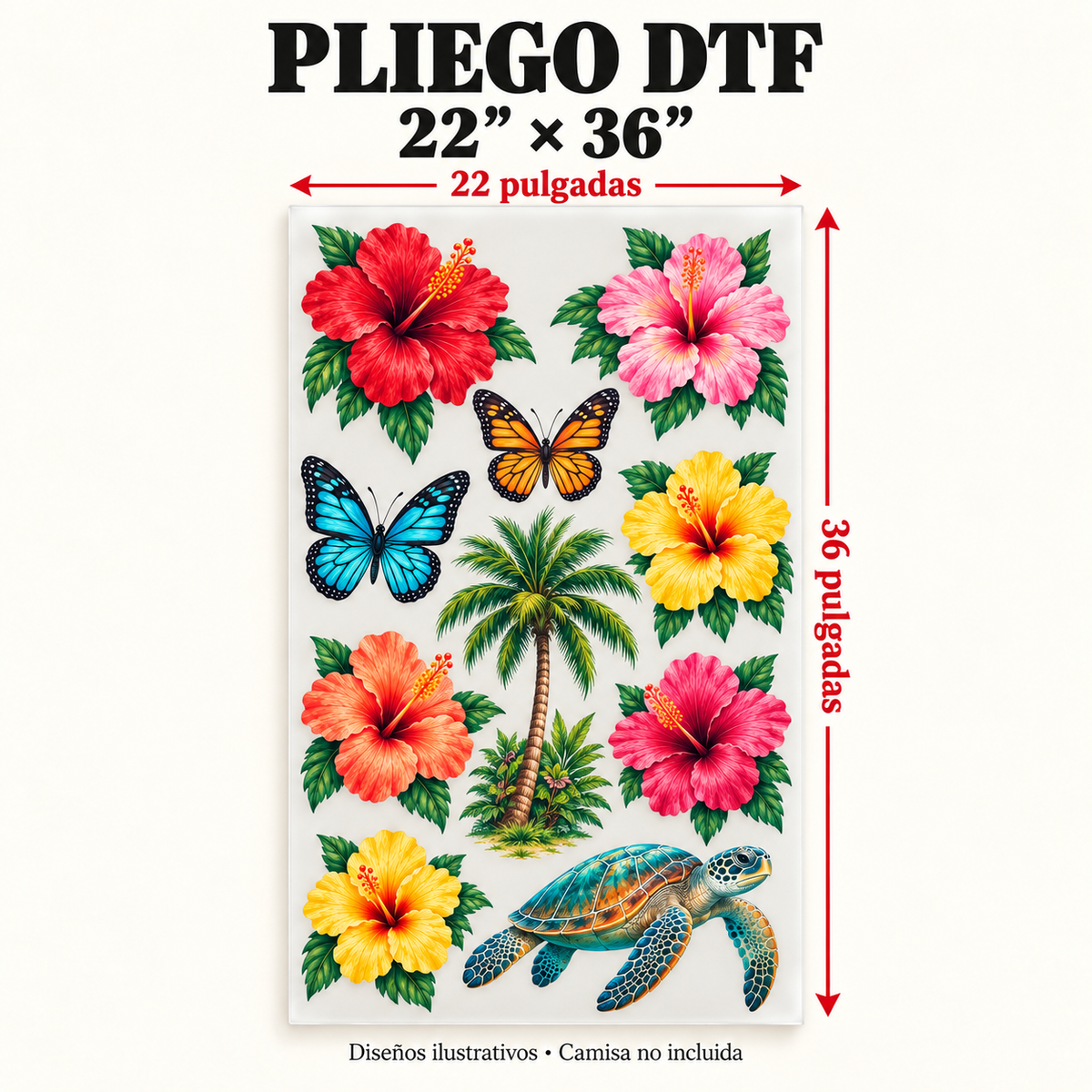 Yardas DTF personalizadas