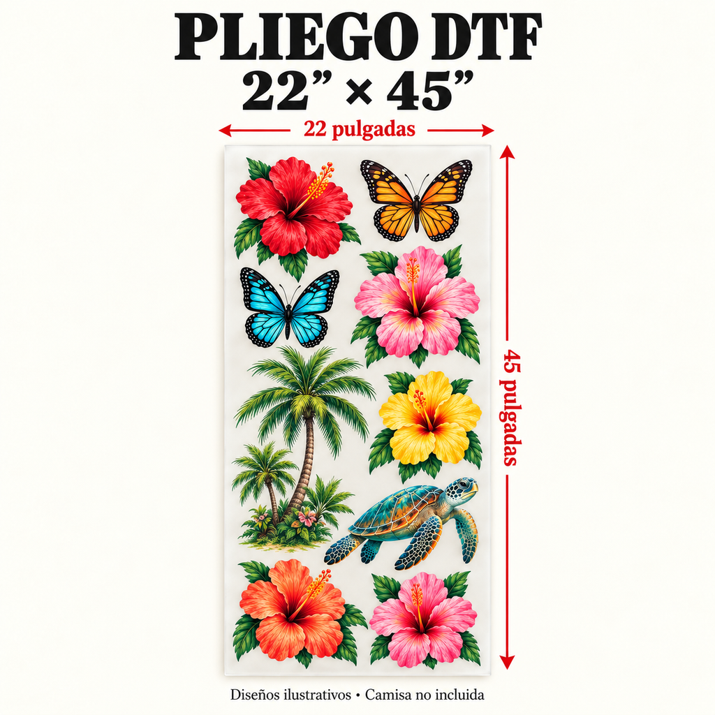 Yardas DTF personalizadas