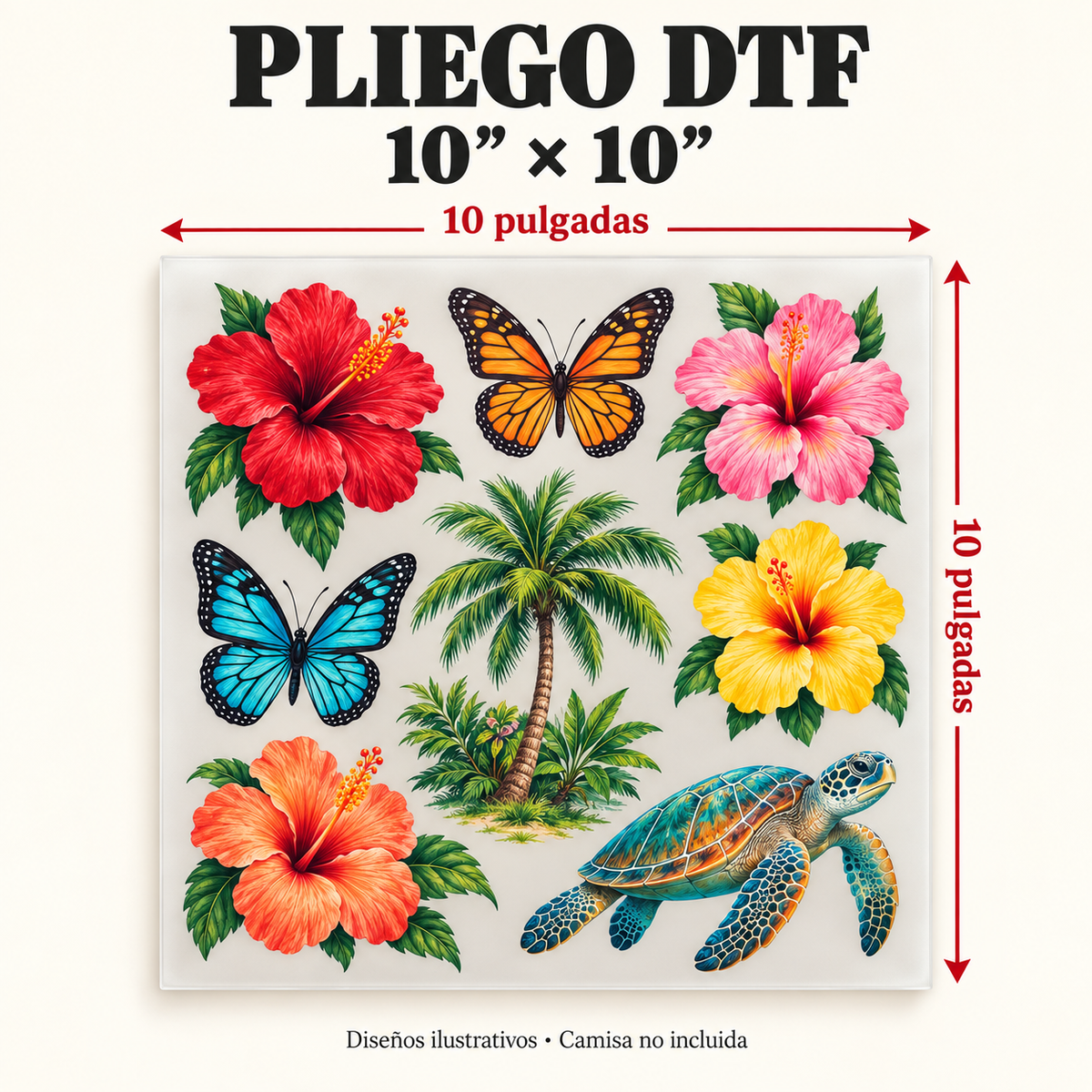 Yardas DTF personalizadas